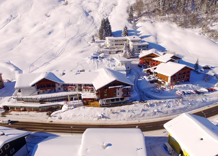 Vorarlberg Mittelberg Aerial View