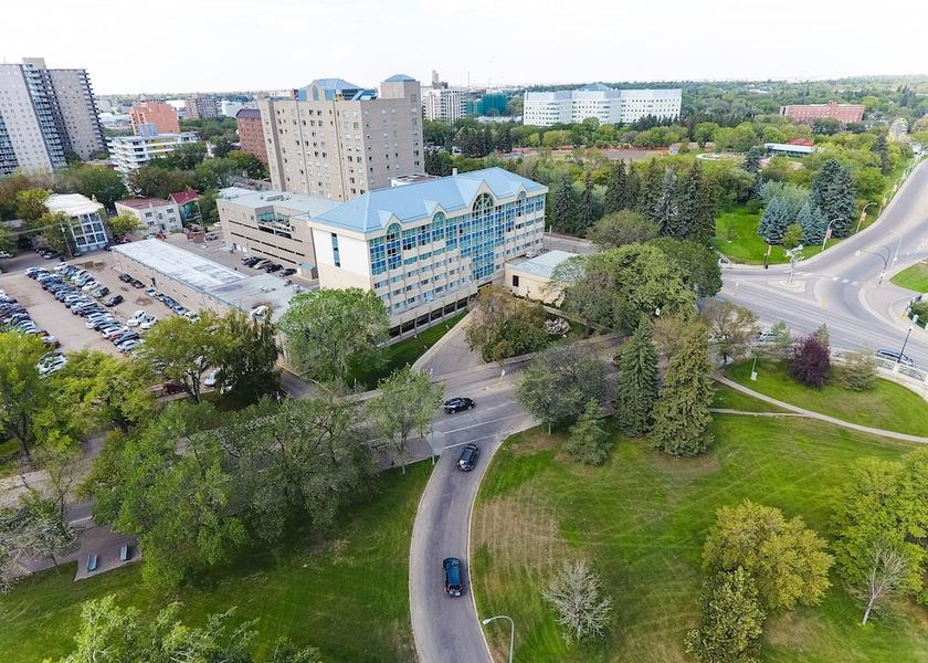 Saskatchewan Saskatoon Aerial View