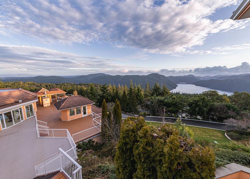 British Columbia Malahat Exterior Detail