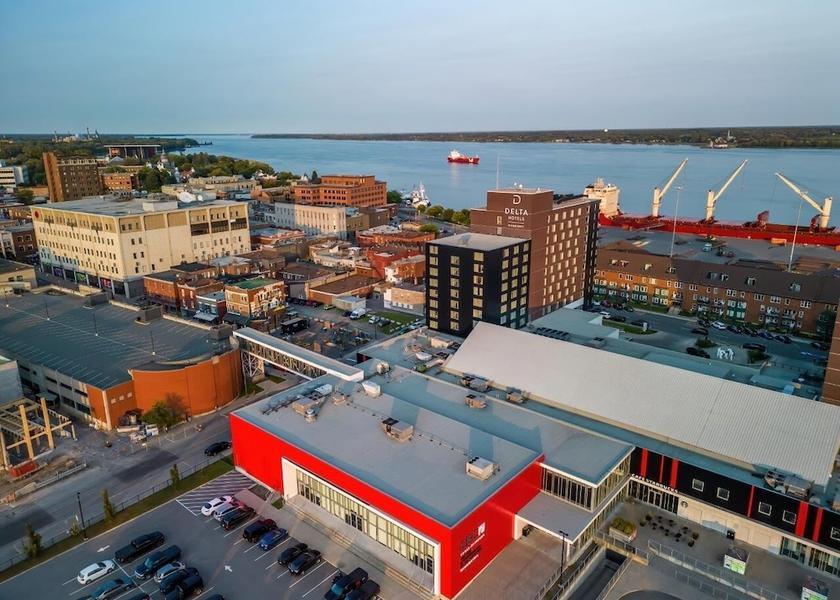 Quebec Trois-Rivieres Aerial View