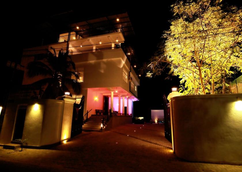 Front of property - evening/night