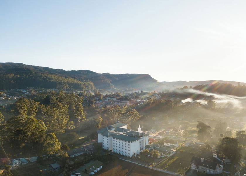 Central Province Nuwara Eliya Aerial view