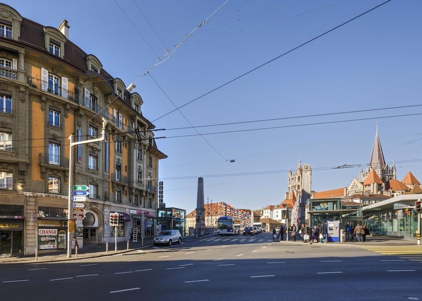 Canton of Vaud Lausanne Exterior Detail