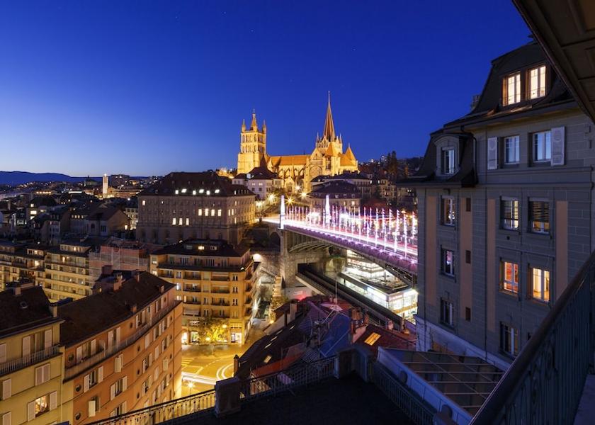Canton of Vaud Lausanne View From Room