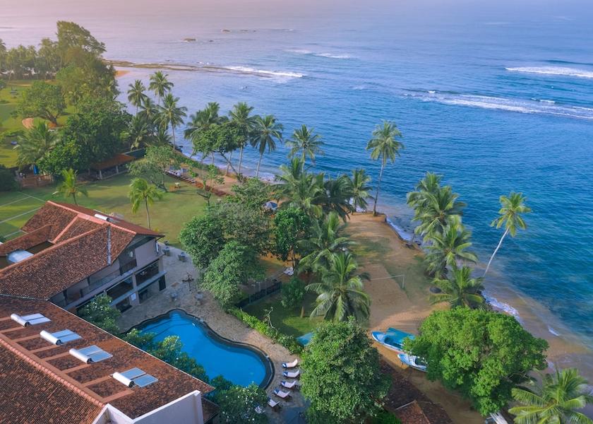 Kalutara District Beruwela Aerial View