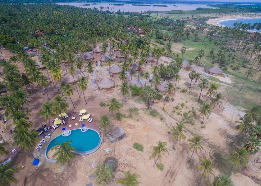 Eastern Province Pottuvil Aerial view