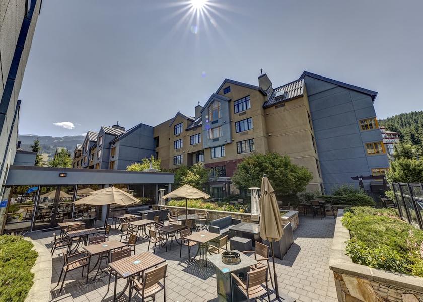 British Columbia Whistler Terrace/patio