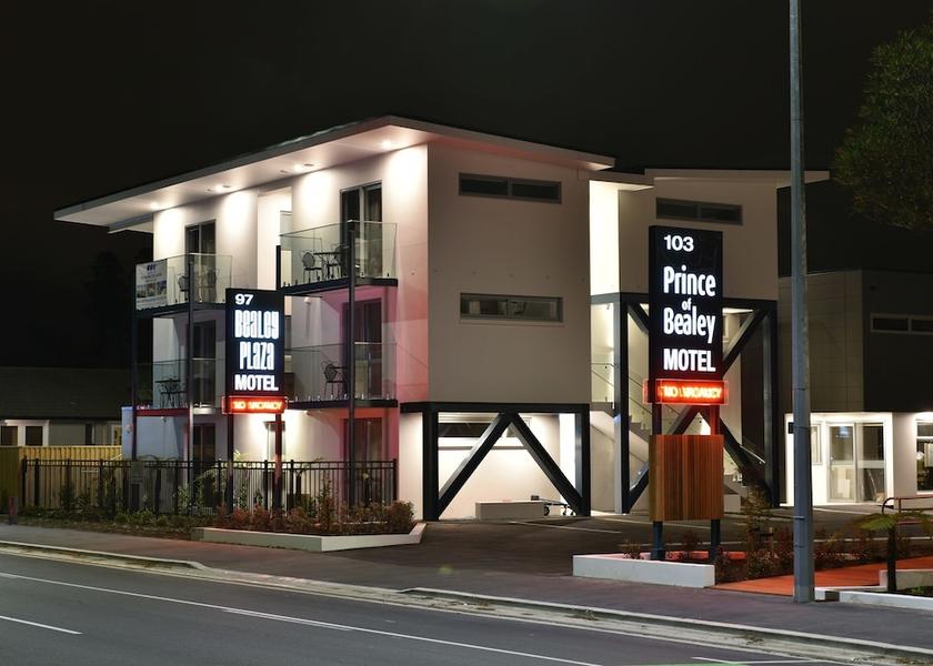 Canterbury Christchurch Front of property - evening/night
