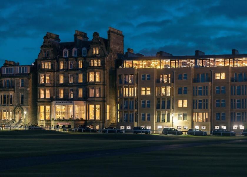 Front of property - evening/night