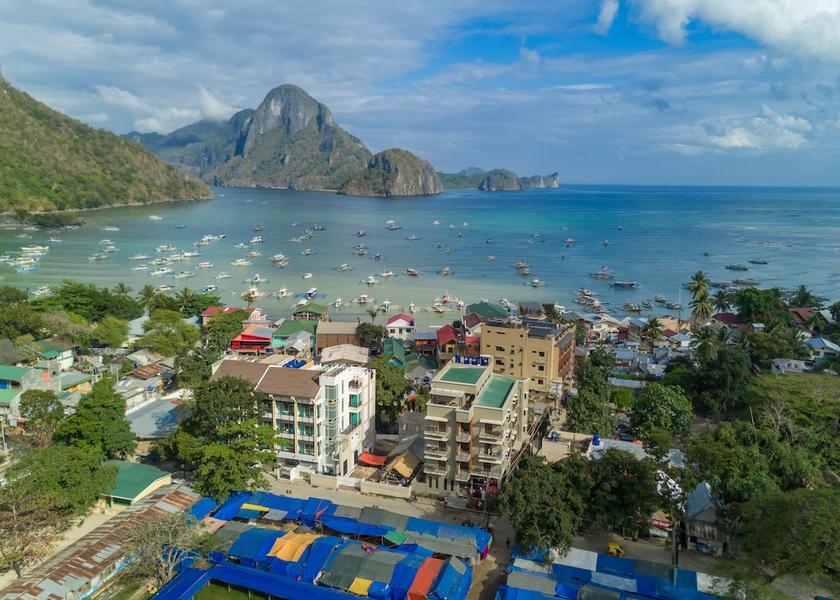 Mimaropa El Nido View from property