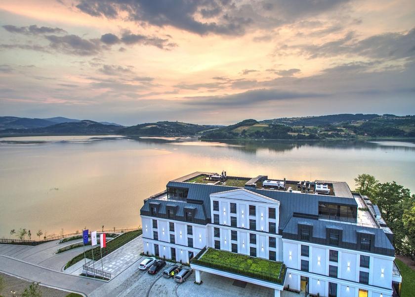 Lesser Poland Voivodeship Grodek Nad Dunajcem Aerial View