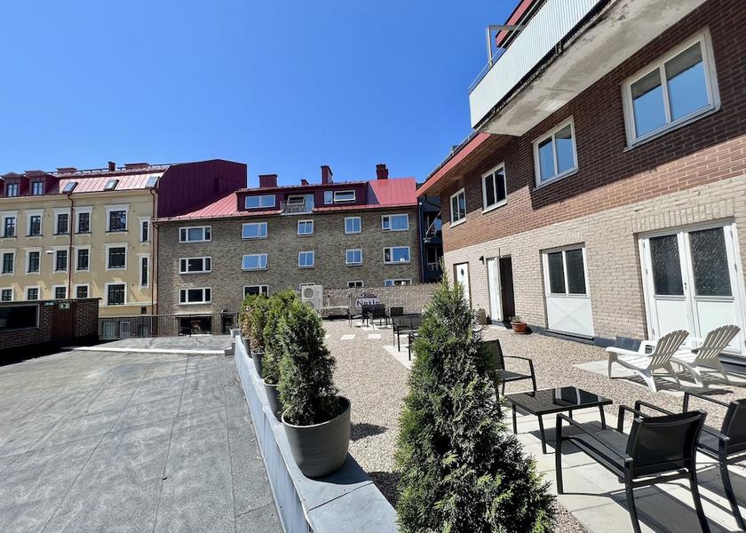 Blekinge County Karlskrona Courtyard view