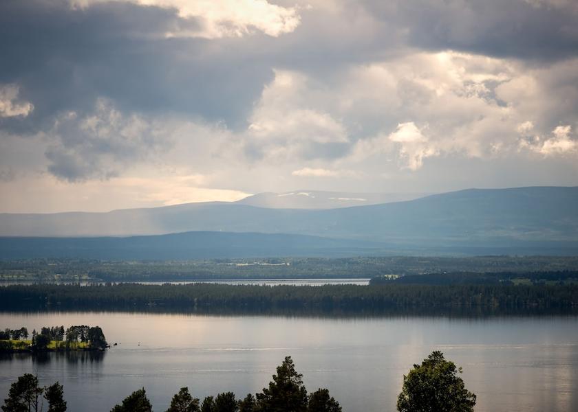 Jamtland County Ostersund View from Property