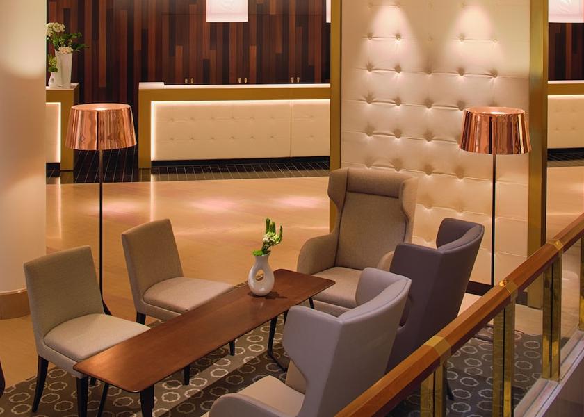 Canton of Geneva Meyrin Lobby sitting area