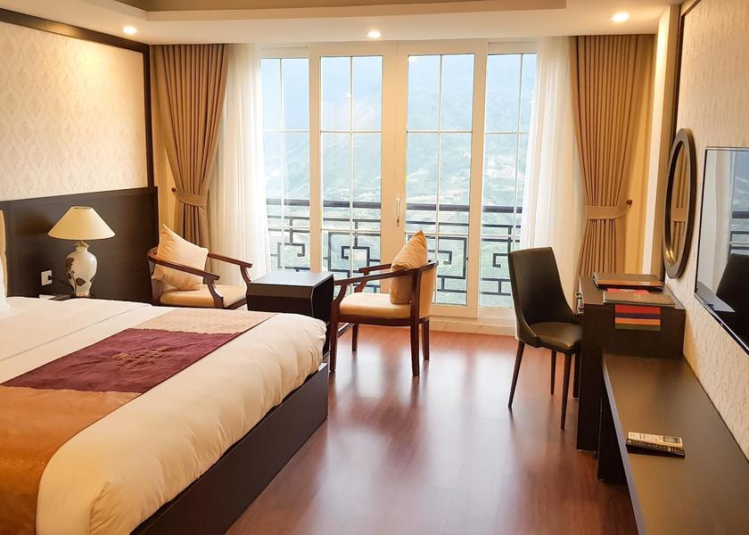 Lao Cai Province Sa Pa Deluxe Double or Twin Room with Mountain View