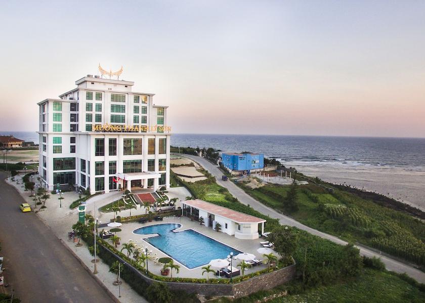 Quang Ngai Ly Son Aerial view