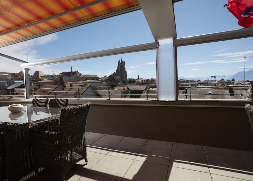 Canton of Vaud Lausanne Exterior Detail