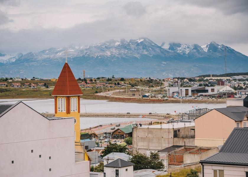 Tierra del Fuego Province Ushuaia View from room