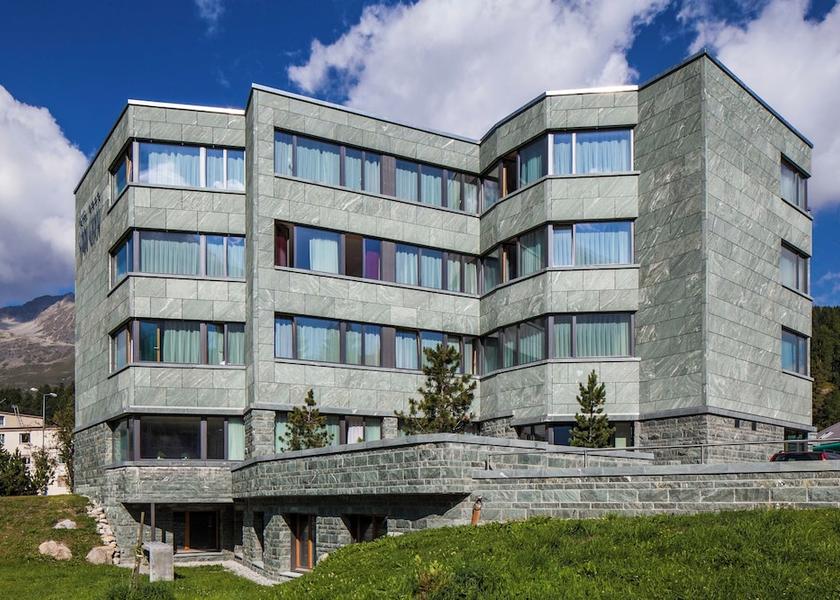 Graubuenden St. Moritz Facade