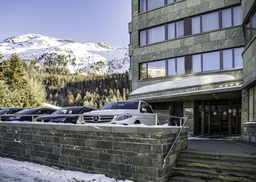 Graubünden St. Moritz Property entrance