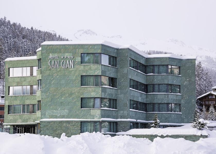 Graubuenden St. Moritz Exterior Detail