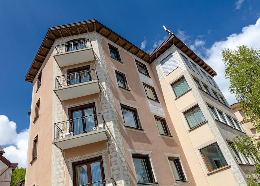 Graubuenden St. Moritz Exterior Detail