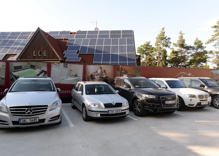 Liberec (region) Doksy Parking