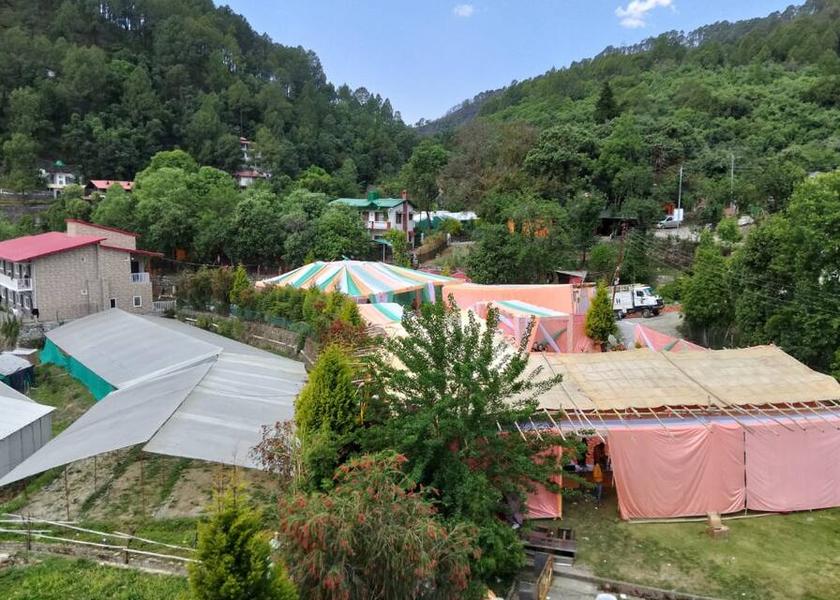 Uttarakhand Bhimtal Hotel View