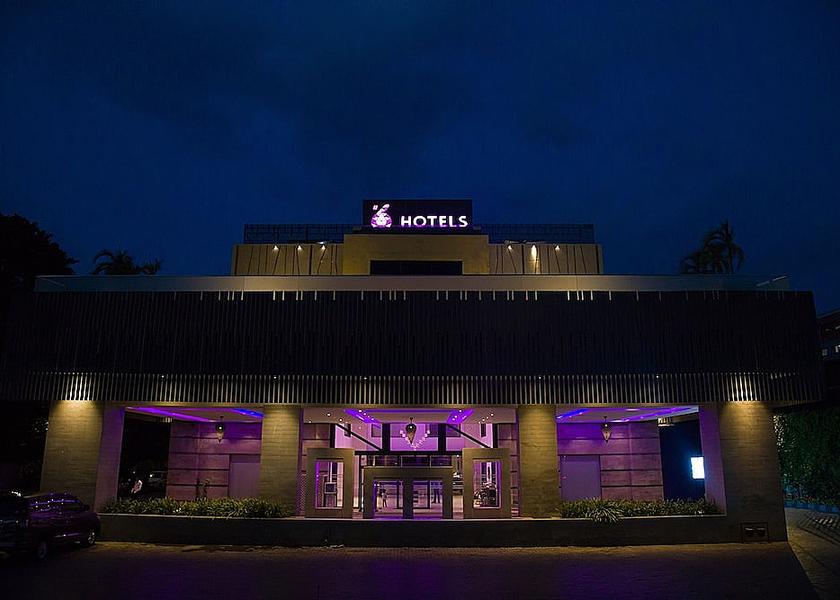 Tamil Nadu Coimbatore Front of property - evening/night
