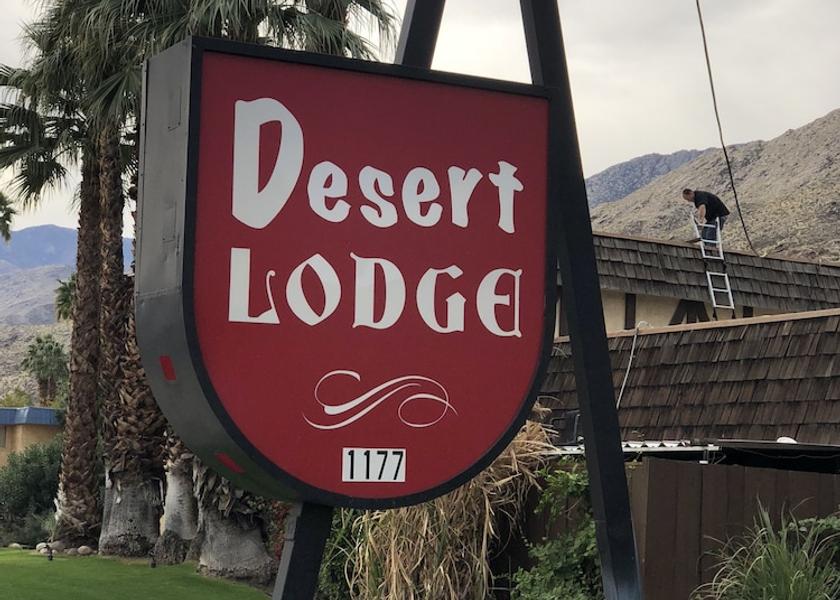 California Palm Springs Interior Entrance