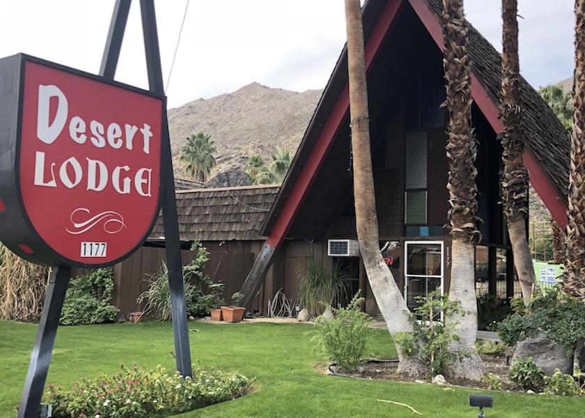 California Palm Springs Interior Entrance