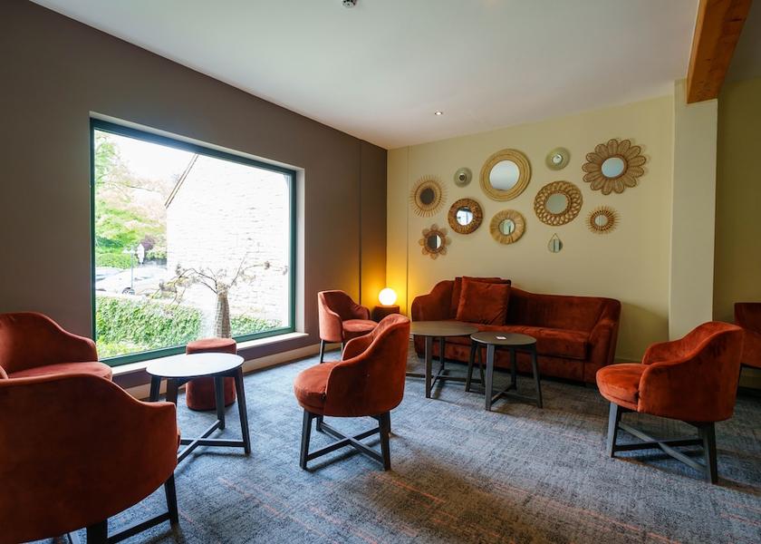 Walloon Region Anhée Lobby sitting area