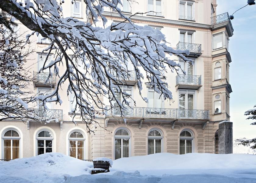 Graubuenden St. Moritz Facade