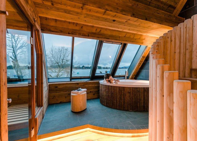 Canton of Bern Spiez Wellness Suite Forest