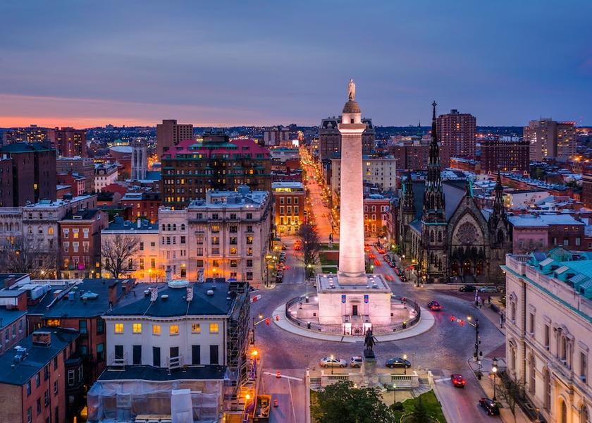 Maryland Baltimore View from Property