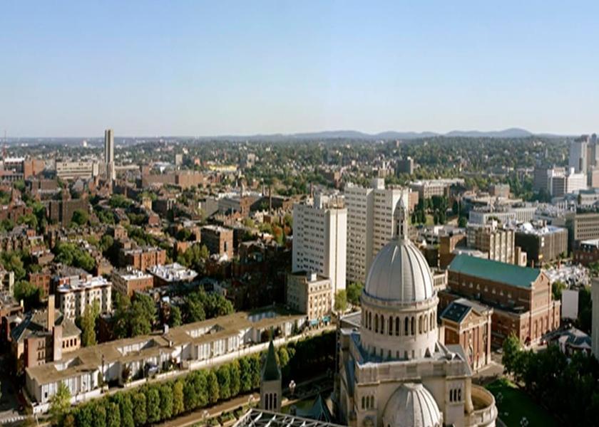 Massachusetts Boston City view