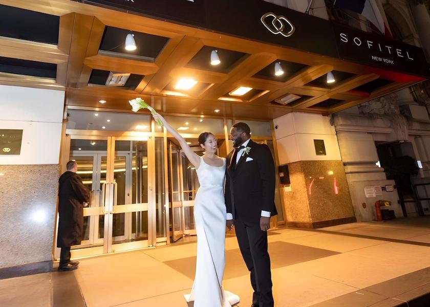 New York New York Indoor wedding