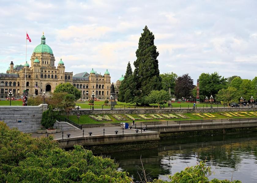 British Columbia Victoria Exterior Detail