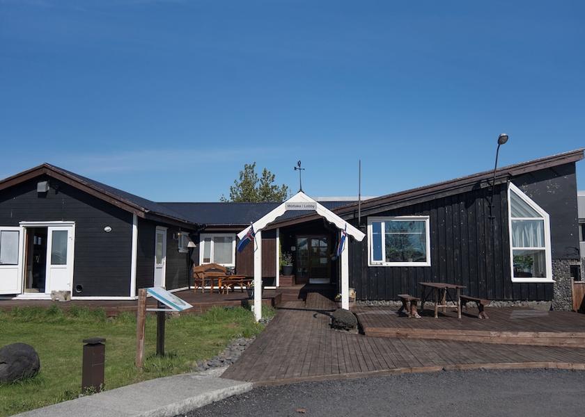 South Iceland Kirkjubaejarklaustur Entrance