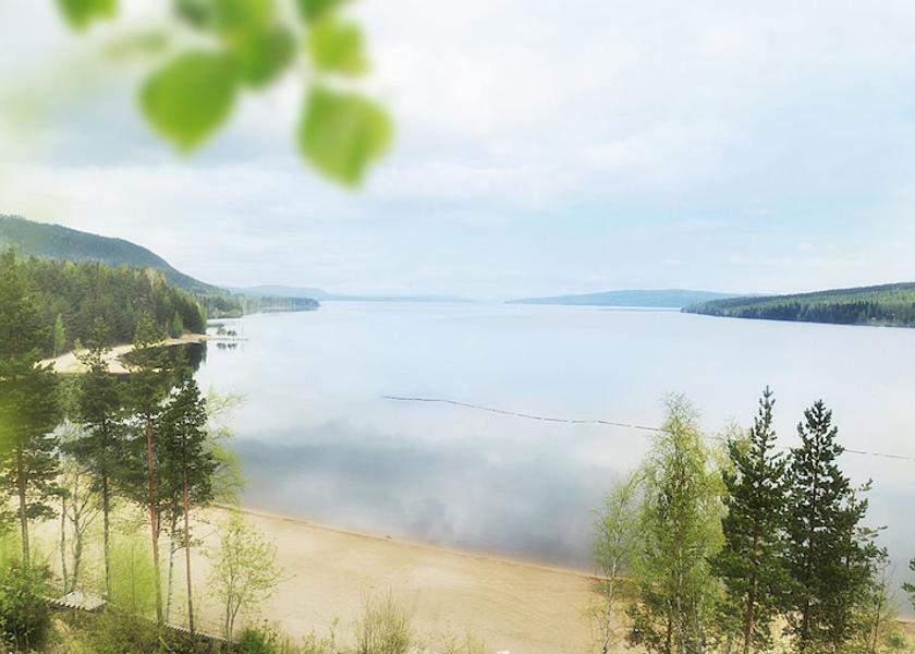 Gavleborg County Vallsta View from Property