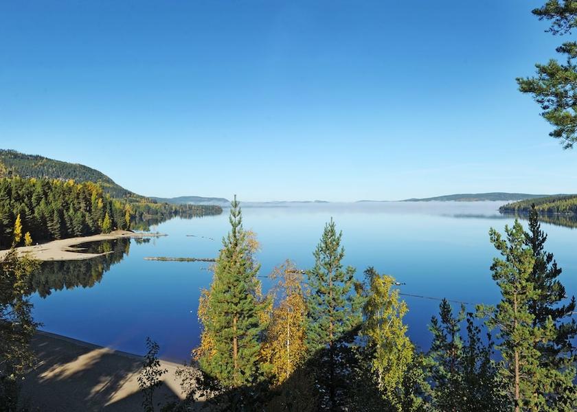 Gavleborg County Vallsta View from Property