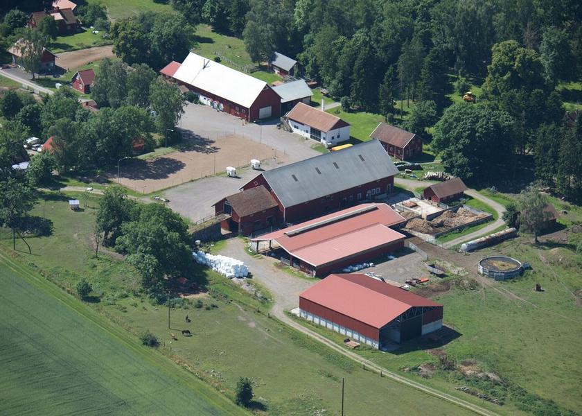 Östergötland County Vreta Kloster Aerial View