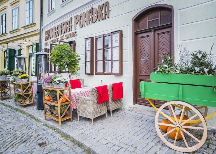 South Bohemia (region) Cesky Krumlov Terrace