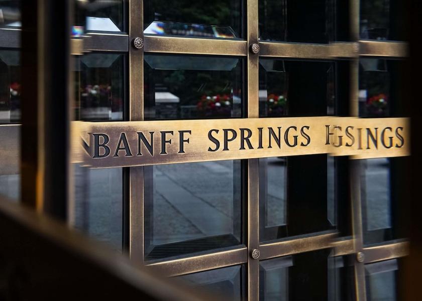 Alberta Banff Exterior Detail