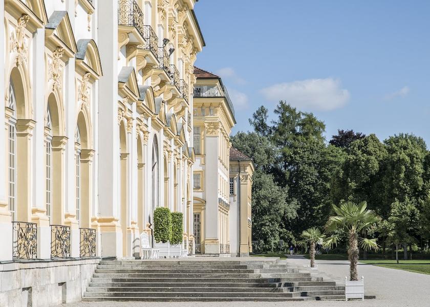 Bavaria Oberschleissheim Land View from Property