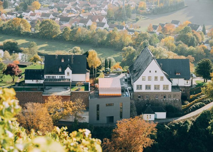 Rhineland-Palatinate Niederhausen Aerial View