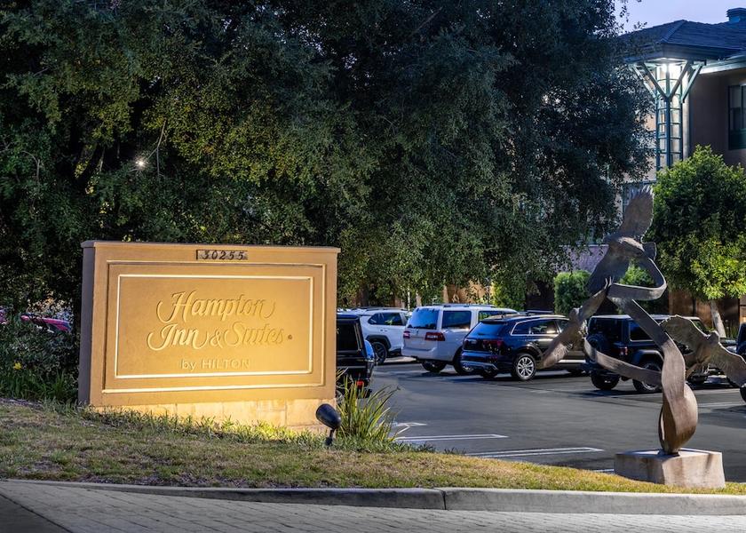 California Agoura Hills Front of property - evening/night