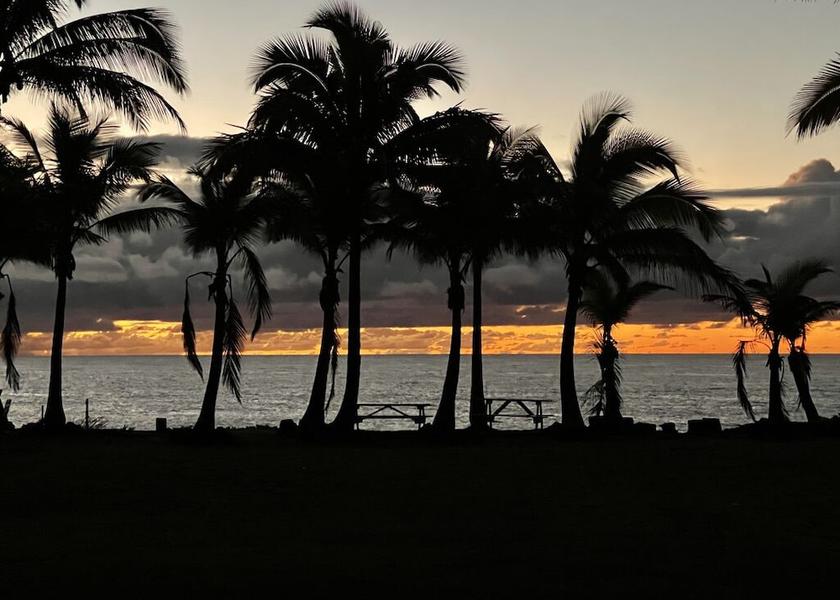 Hawaii Keaau View from Property