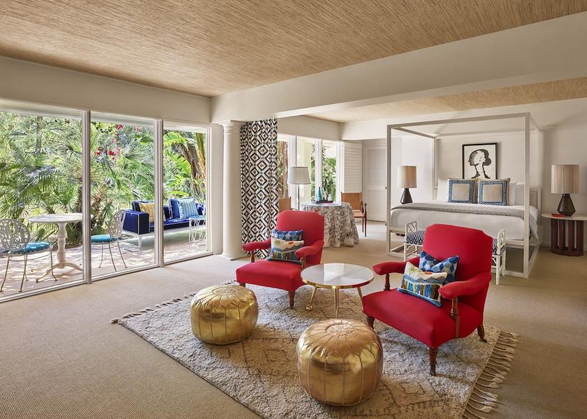 California Palm Springs Living room
