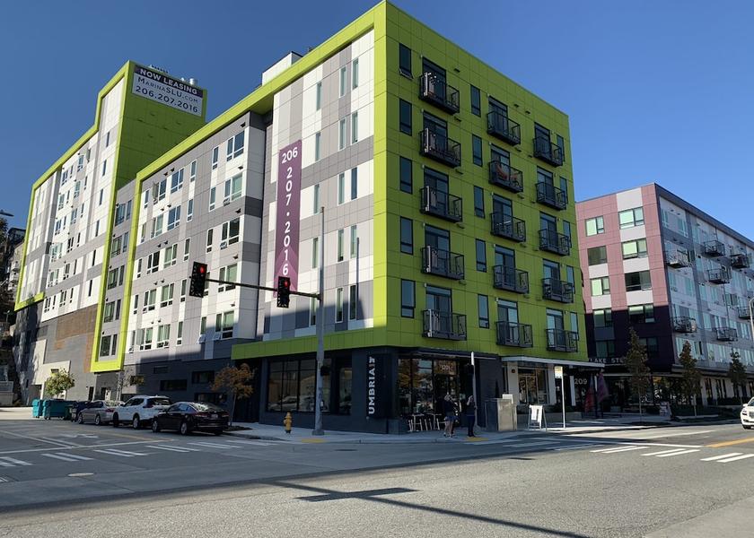 Washington Seattle Facade